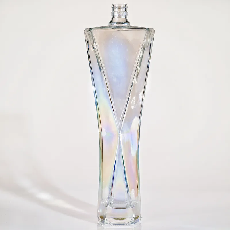 New Design Factory Outlet 70Cl Glass Bottle Unique Luxury Super Flint Glass For Brandy