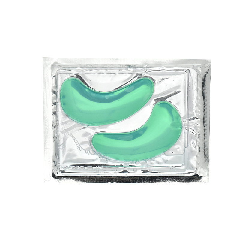 Masque pour les yeux vert sac blanc