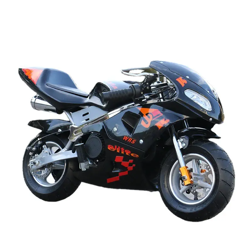 50CC2ストロークガス小型オフロードミニMOTO子供キッズガソリンスポーツクロスダートバイクミニバイクポケットバイクレーシングオートバイ