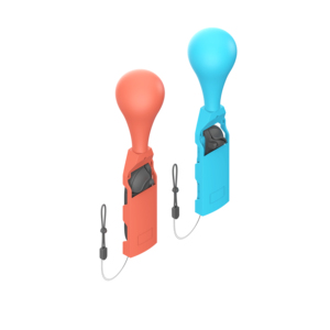 Aaomiou Tay Nắm Búa Cát 2Pcs Samba De Amigo Đảng Trung Tâm Cho Công Tắc 2 Joy-Con Điều Khiển Grips Phụ Kiện Cho Nintendo - Product Image 2
