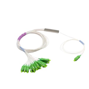 OPTICAL PLC <strong>SPLITTER</strong> <strong>1</strong>*2 <strong>1</strong>*4 <strong>1</strong>*<strong>8</strong> <strong>1</strong>*16 LC SC APC UPC <strong>SPLITTER</strong> STEEL TYPE Mini Type - Product Image 3