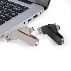 携帯電話ダークグレースイベル2In12 In1ミニメタルUsb 3.0OtgタイプCフラッシュメモリスティックペンドライブペンドライブUsbフラッシュドライブ - Product Image 1