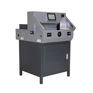 自動ペーパーカッターマシン高速480mm紙切断機ギロチン紙カッタータッチスクリーン付き - Product Image 1