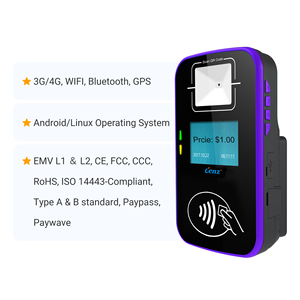 Tap-and-go Android-Betriebs system QR-Barcode-Scanner Automat isiertes Tarifs ammelbus Valid ator Zahlungs gerät Pos-System - Product Image 5