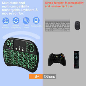 Portable I8 2.4G Mini Wireless <strong>Keyboard</strong> with Touchpad and USB Receiver Remote <strong>Control</strong> for Laptop PC Tablets Mac TV Xbox PS3 - Product Image 6