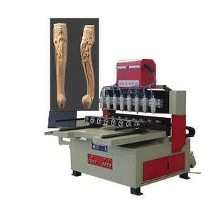 家具支腿用大功率主轴数控刳刨机木材设计 - Product Image 1