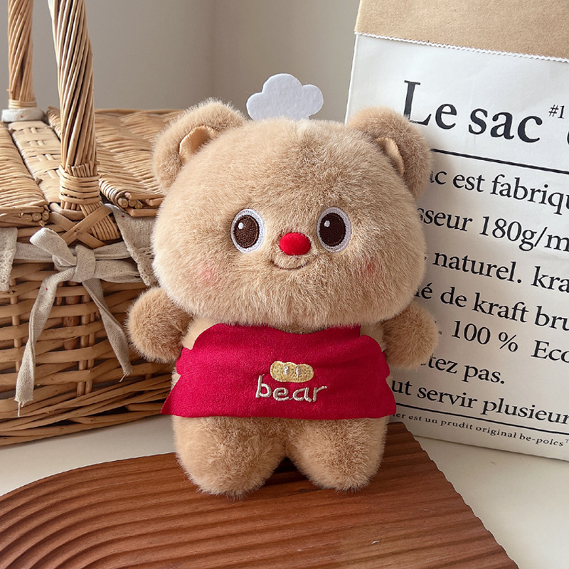 Red apron little bear