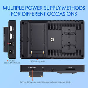 צג מצלמה FEELWORLD F7 Pro בגודל 7 אינץ' לדי렉טורים, ערכת חיצונית F970, התקנה מרובה, שירות OEM, סיטונאי - Product Image 3