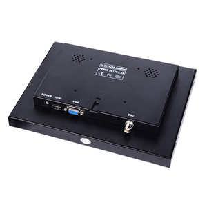 OEM LCD Monitor 10 10,1 pulgadas CCTV Monitor FHD Metal Frame VGA AV BNC Monitor - Product Image 3