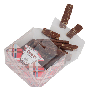 Chất lượng cao đẹp Giấy Bánh quy hộp bánh hộp bánh container trong suốt Cookie bao bì hộp - Product Image 3