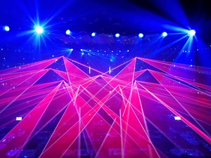 Мощный 10 Вт светодиодный анимационный лазерный проектор, замысловатый дизайн и узоры с режимом управления DMX512, который очаровывает аудиторию - Product Image 3