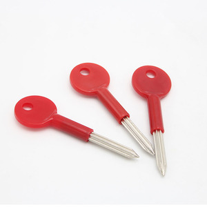 กลอนประตูสีแดงสำหรับดับเพลิงแบบสากลกุญแจล็อกอย่างดีแบบเรียบง่าย - Product Image 1
