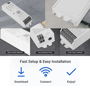 Оптовая Продажа с фабрики, Zigbee, Wi-Fi, многофункциональный волшебный 5 в 1, контроллер светодиодной ленты, интеллектуальное управление через приложение - Product Image 6