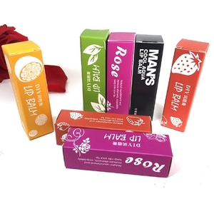 纸盒定制素色定制纸板彩色印刷唇彩盒包装 - Product Image 6