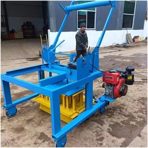 Diesel Ei legen Betonblock Maschine Preis Verriegelung Manuelle Ziegel herstellung Maschinen - Product Image 4