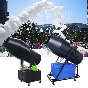 工場直送2500W-4000Wムービングヘッドジェットキャノン屋外/屋内スプレーフォームマシンパーティープール用