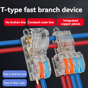 Quick Distribution Electrical Wire Connector Non-Destructive Breaking Compact Cable Clamp Insulation Crimp Connectors - Product Image 2