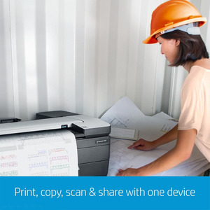 For <strong>HP</strong> <strong>DesignJet</strong> T830 Large Format Multifunction Wireless A1 Plotter Printer - 24&quot;, with Mobile Printing - Product Image 3