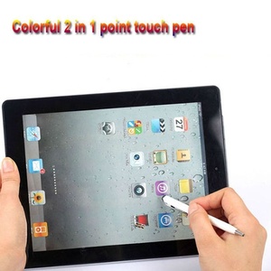 2 in 1 ปากกาสไตลัสจุดสากลแท็บเล็ตการวาดภาพปากกาสกรีนสัมผัสสําหรับ iPad iPhone Android ดินสอสมาร์ทโฟน - Product Image 3