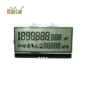 8 cifre 7 segmento lcd display per contatore dell'acqua display elettronico bianco/RGB retroilluminazione HT1621 modulo LCD - Product Image 2