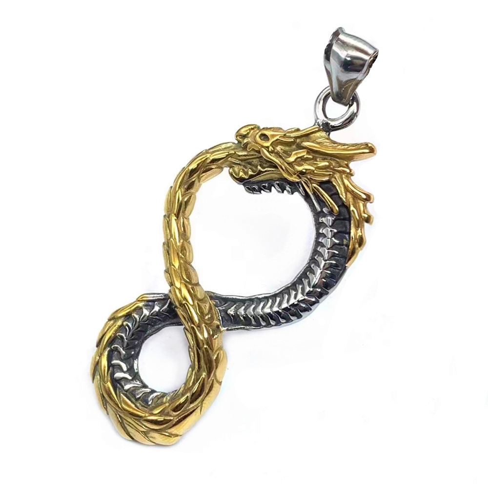Pendentif bicolore
