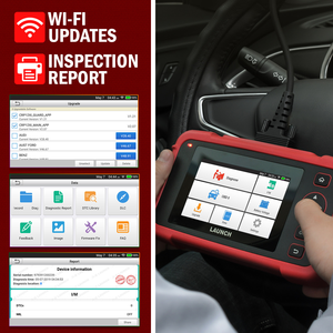 OBD2スキャナーABS/SRS/ECM/TCM診断4システム双方向制御 & ライブデータ英語コードリーダー - Product Image 3