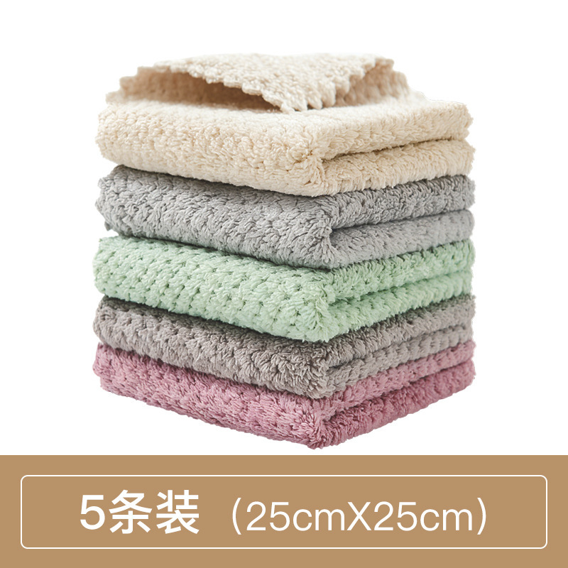 OPP bags, mixed colors, 5-pack