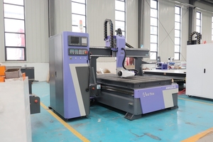 Cambiador automático de herramientas Enrutador CNC Atc de 4 ejes con husillo giratorio para grabado en madera, tallado y corte de la AKM1325C-4A - Product Image 3