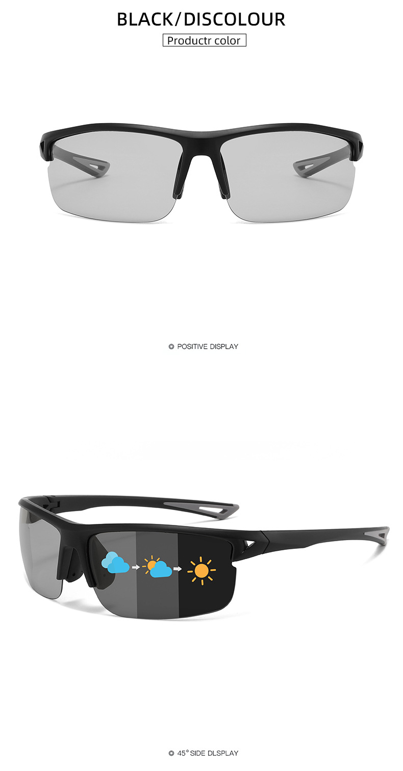 Black frame discoloration gray