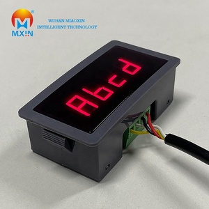 Industrial 3/4/5/6 Bit Red Waterproof RS485 Serial Port Meter <strong>Led</strong> Digital Tube <strong>Display</strong> MODBUS-RTU
