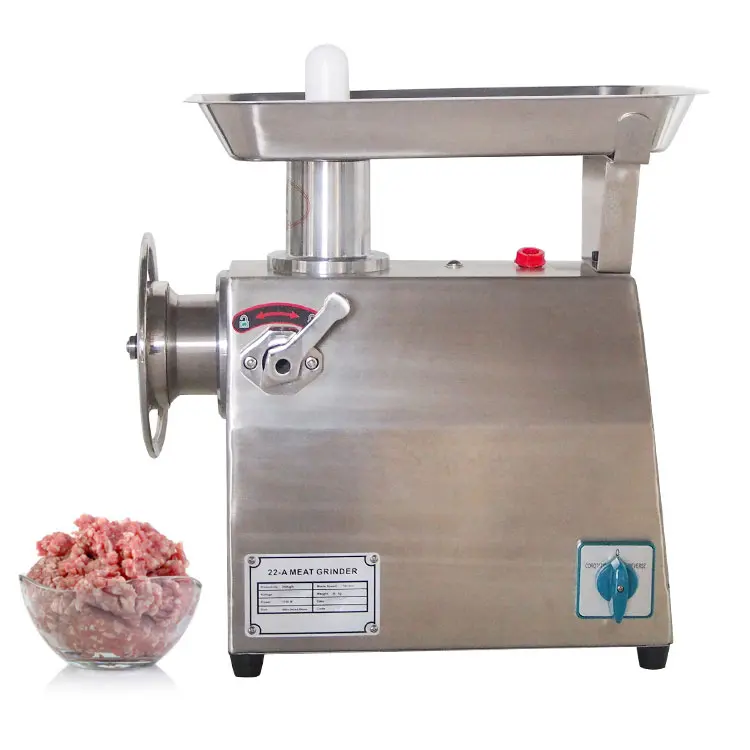 Hot selling industrial electrical appliances fast meat grinder JR22-A 220V stainless steel commercial household meat grinder