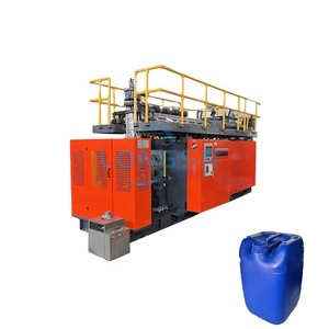 เครื่องเป่าขวดพลาสติกระบบอัตโนมัติเต็มรูปแบบ,เครื่องอัดขึ้นรูป Jerry Can 25L เครื่องผลิตกลอง20L 30ลิตร - Product Image 1