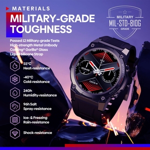 Hot Selling Zeblaze <strong>Vibe</strong> 7 Pro 1.43 Inch Round Screen HD Smart Watch Support Voice Call / Health Monitoring - Product Image 5
