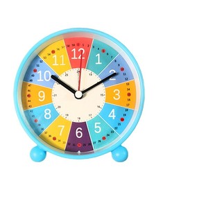 Bambini personalizzati silenziosi con Timer di apprendimento precoce alimentato a batteria silenzioso orologio da parete colorato silenzioso - Product Image 4