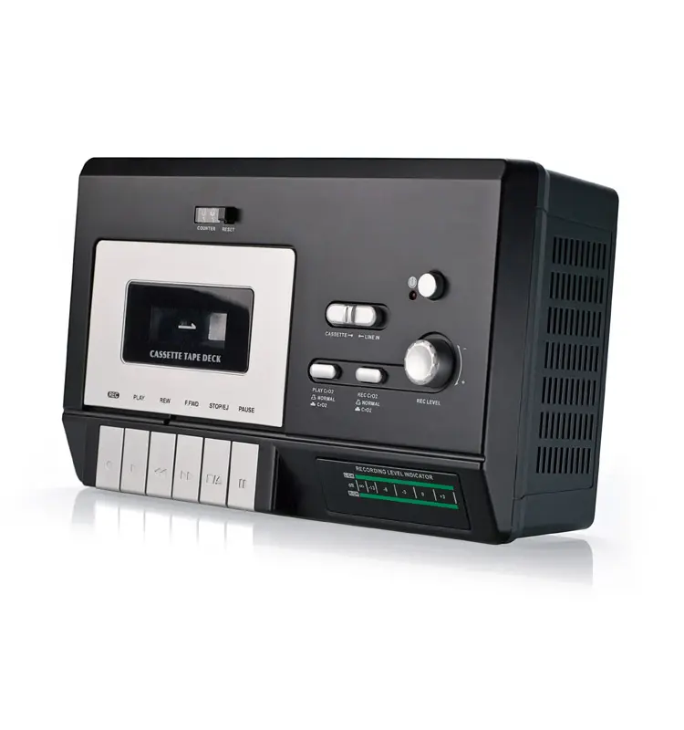 De alta calidad de Audio portátil reproductor de Cassette cassette y con radio AM/FM