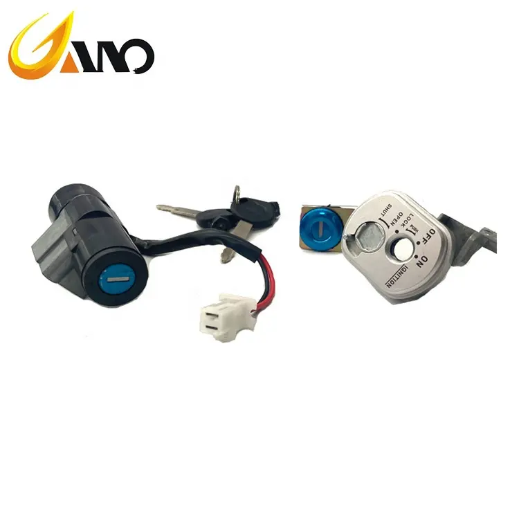 Interruptor de encendido de motocicleta, sistema de arranque de encendido, interruptor de llave, Cable de bloqueo eléctrico para carburador de clic