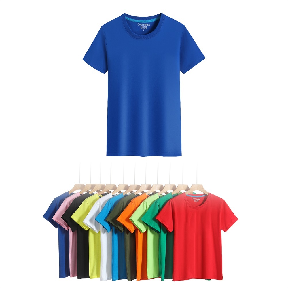 T-shirt en coton biologique avec logo personnalisé pour événements promotionnels