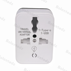Adaptador de corriente de conmutación universal multifunción todo en uno Reino Unido enchufe de carga de EE. UU. UE con puertos de cargador Usb C - Product Image 5