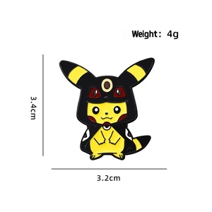 Nhà Sản Xuất Nhà Máy Bán Buôn Kim Loại Cứng Men Cho Ve Áo Pin Thời Trang Phim Hoạt Hình Chủ Đề Cho Sinh Nhật Kỷ Niệm Bên Mạ - Product Image 3