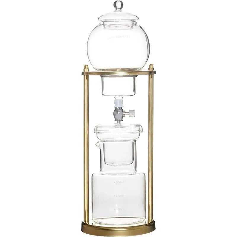 Golden ice drip pot-style b