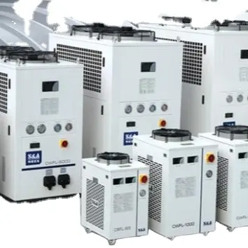 인기있는 CWFL-500/1000/1500/2000/3000/4000/6000/12000 물 냉각기 S & A 브랜드 냉각기 레이저 기계 산업용 냉각기