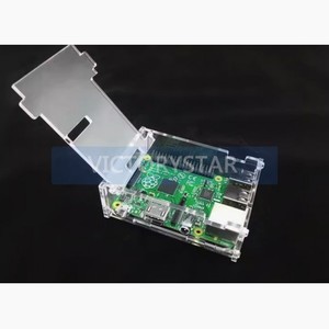 <strong>Raspberry</strong> <strong>Pi</strong> 34 Generation BAcrylic Shell Compatible with Fan Installation Assembly 3 AcryAcrylic shell also known as organic gl