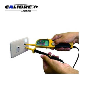 TAIWAN CALIBRE LED/LCDディスプレイ付き2極多機能連続性電圧テスター