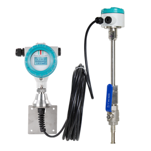 Flow Meter 4-20mA <strong>Output</strong> Digital <strong>Insertion</strong> Thermal Gas Mass Flow Meter
