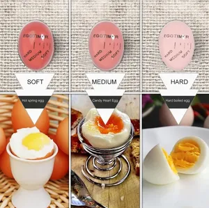 BPA Free Soft or Hard Boiled Eggs Thermal Color Changing Cooking Egg <strong>Timer</strong> for Kitchen - Product Image 4