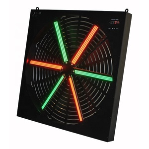JOYRAY <strong>LED</strong> Magic FX Stage Propeller 792x0.2W <strong>RGB</strong> 3in1 with PMMA Front Filter Stage <strong>LED</strong> Fan <strong>LED</strong> Wind Mill - Product Image 1