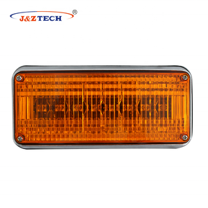 7インチ<span class=keywords><strong>LED</strong></span>サイドライト車救急車牽引トラックトレーラー-赤青アンバー白マーカーライトアクセサリー