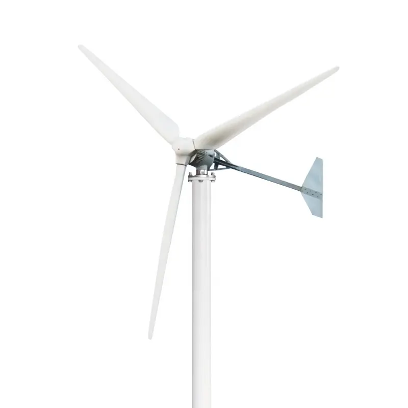 Generador de energía eólica residencial, turbina aerogeneradora de 10KW, 220V, 240V, 380V, CA, Kit para uso doméstico con CE e ISO
