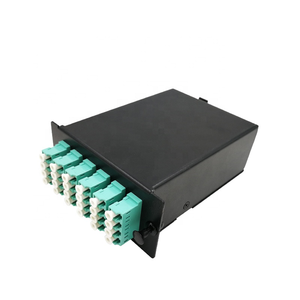 19 inch 1U 144 fibers MPO MTP Optical Fiber Patch Panel with Cassette - Product Image 5