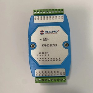Wellpro WP8024ADAM RS485 MODBUS RTU Comunicaciones 8DI 4RO 8ch Entrada digital 4ch Módulos de salida de relé - Product Image 3